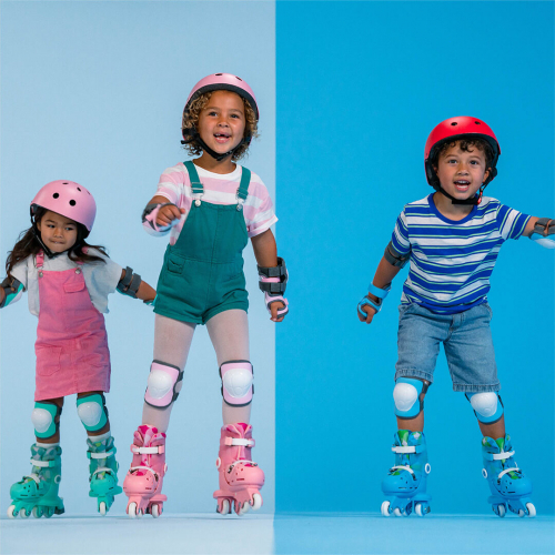 yvolution kinderskeelers blauw - maat 23-28   