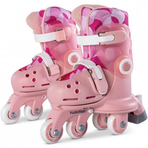 yvolution kinderskeelers roze - maat 30-34