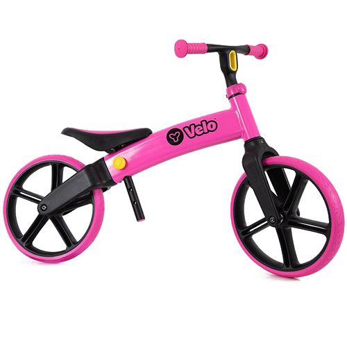 yvolution loopfiets y velo - senior - roze