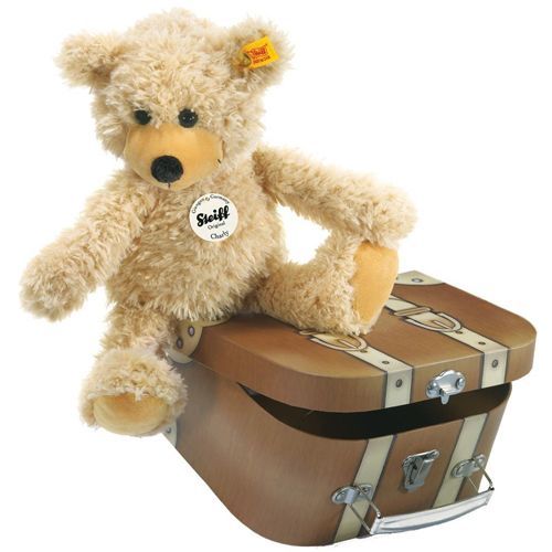 steiff teddybear charly in suitecase