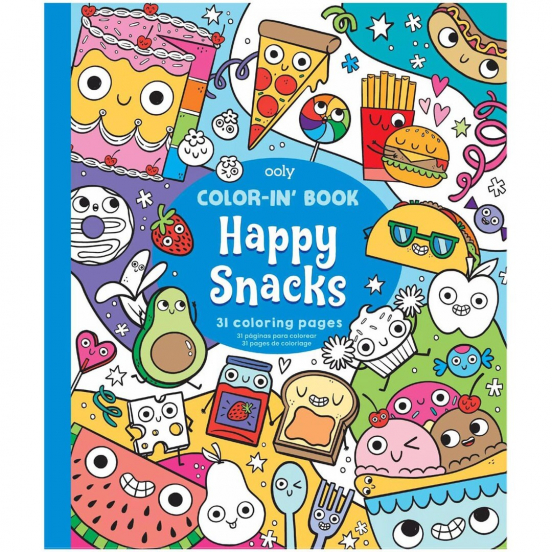 ooly kleurboek blije snacks