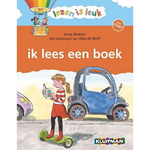 uitgeverij kluitman ik lees een boek - avi start 3