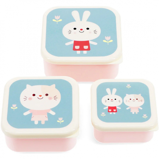 rex london snackdoosjes lottie and friends - 3st