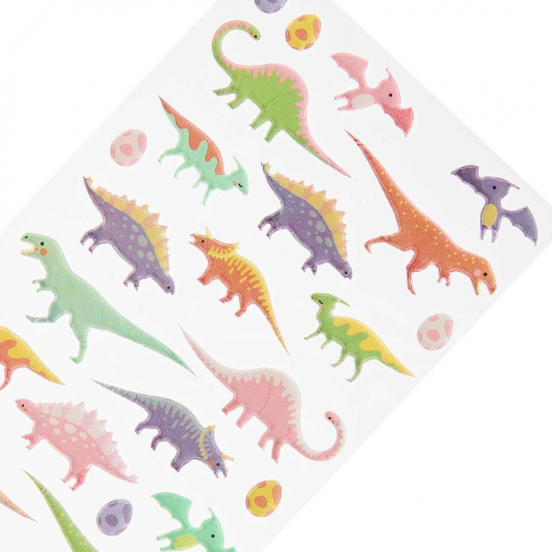 3D stickers dinosaurussen - 23st