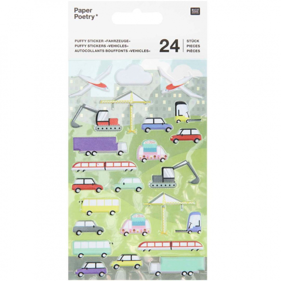 3D stickers voertuigen - 24st