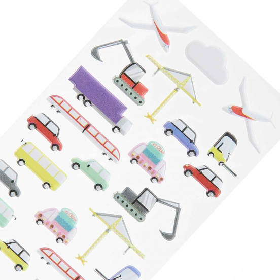 3D stickers voertuigen - 24st