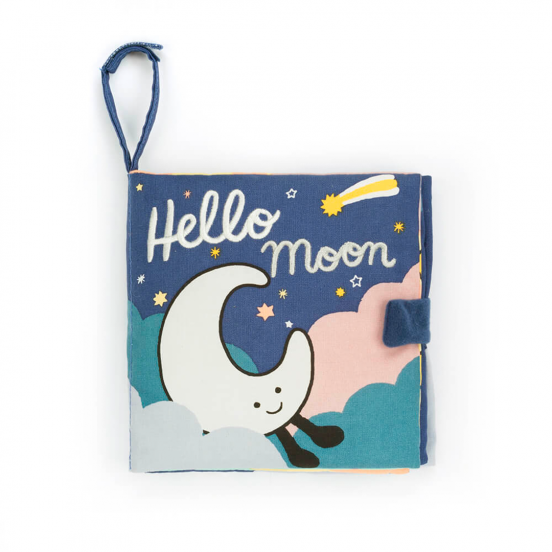 jellycat babyboek maan - 18 cm