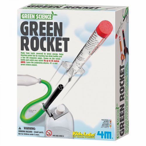4m groene raket 