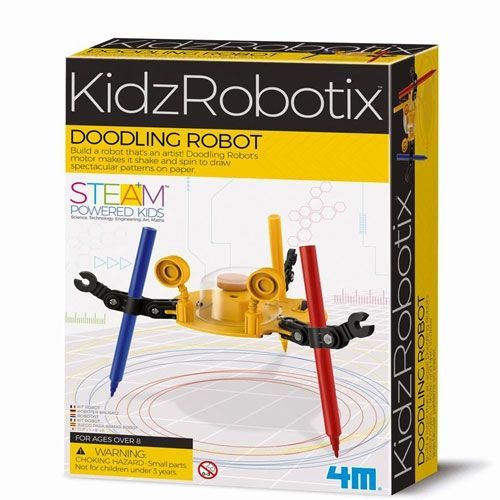 4m kidzrobotix bouwset tekenrobot