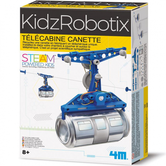 4M kit de construction téléphérique avec canette