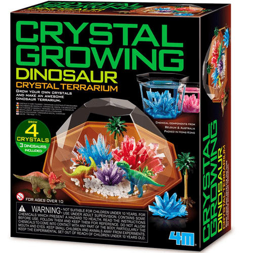 4m science in action groeiende kristal - dino