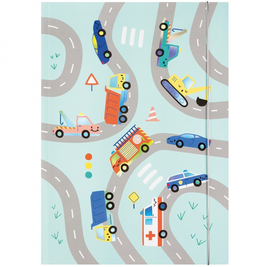 folia opbergmap A3 - voertuigen