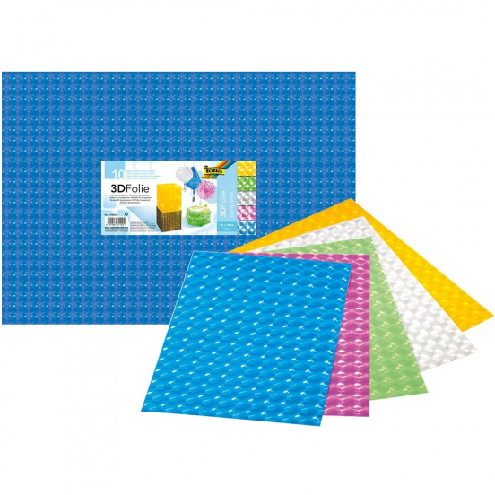 folia 3D folie - 10st