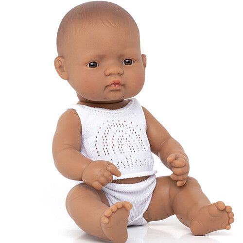 miniland babypop latin met ondergoed meisje - 32 cm