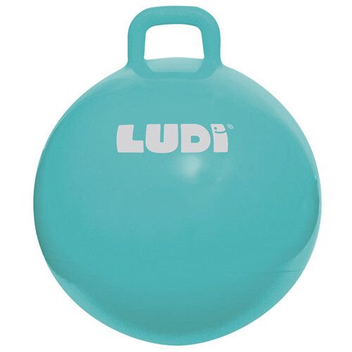 ludi skippybal blauw - 55 cm