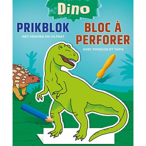 uitgeverij deltas prikblok - dino's