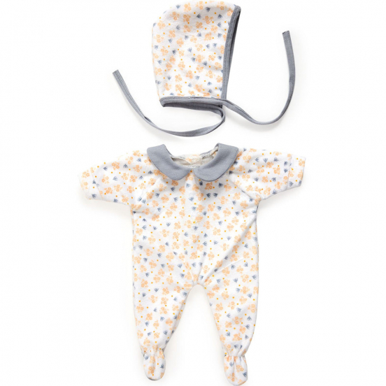 djeco poppenkledingset baby pomea - paloma - 28-34 cm