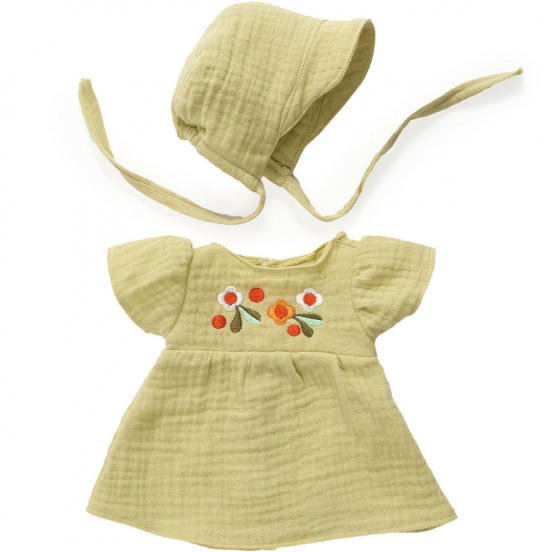 djeco poppenkledingset baby pomea - lili blum - 28-34 cm