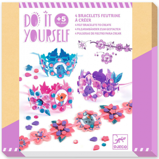 djeco knutselset diy armbandjes maken - best friends