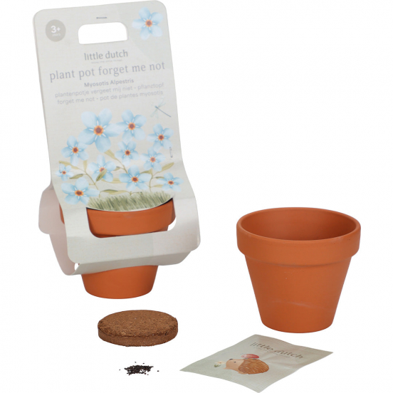 little dutch plantenpotje vergeet-mij-nietje