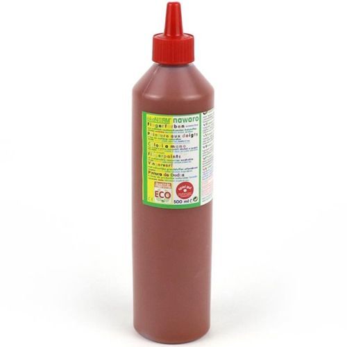 ökonorm eco vingerverf - bruin - 500ml
