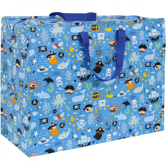 a little lovely company opbergtas piraten - XL