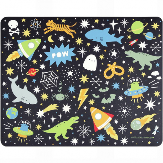 a little lovely company placemat galaxy