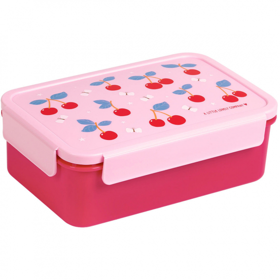 a little lovely company bento broodtrommel - kersen