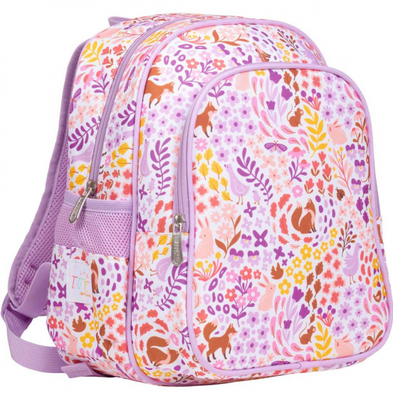 a little lovely company kinderrugzak bloementuin - 32 cm