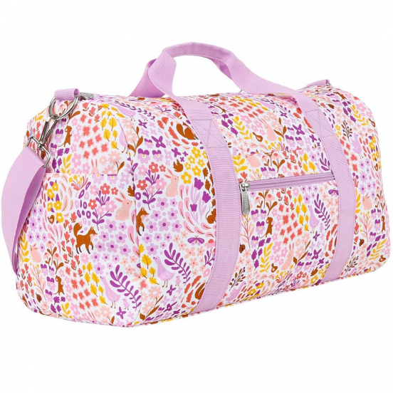 a little lovely company weekendtas bloementuin - 46 cm