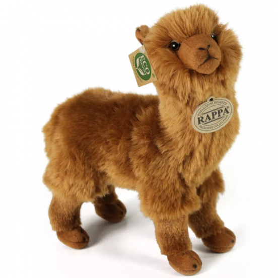 rappa knuffelalpaca - 23 cm