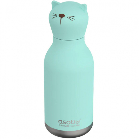 asobu rvs drinkfles bestie - kat - 460 ml