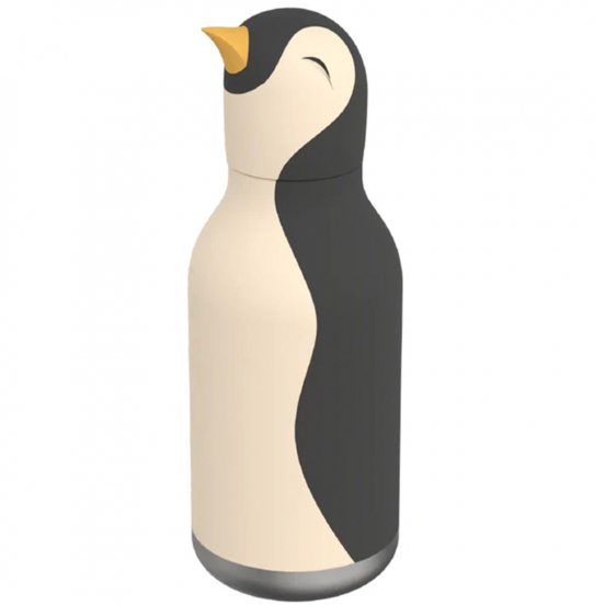 asobu rvs drinkfles bestie - pinguïn - 460 ml