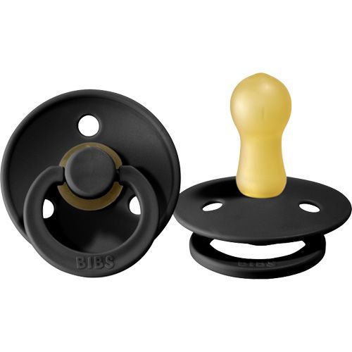 bibs fopspeen black - 6-18 mnd