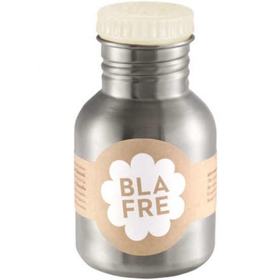 blafre rvs drinkfles beige - 300 ml