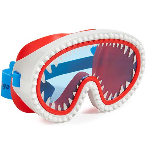 bling2o duikbril shark attack - blauw