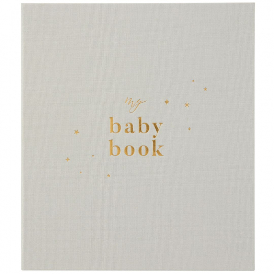 blush and gold invulboek my baby book - misty