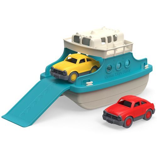 green toys veerboot met autootjes