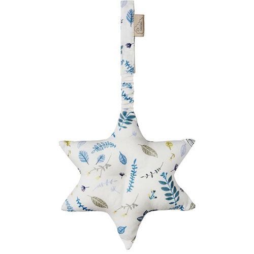 cam cam babygymspeelgoed ster - blaadjes blauw
