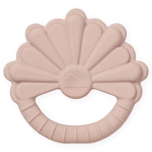 cam cam bijtring bloem - dusty rose