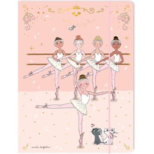 cartes d'art A4 bewaarmap ballerina