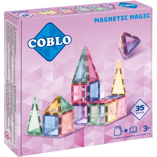 coblo magnetische tegels pastel - 35st