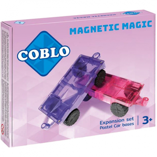 coblo uitbreidingsset auto - pastel - 2st 