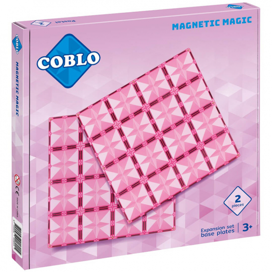 coblo uitbreidingsset bodemplaten pastel - 2st