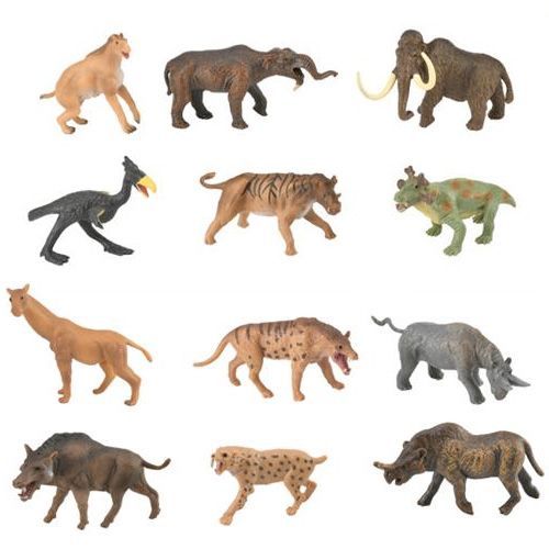 collecta mini prehistorische dieren 7-11 cm (12st)