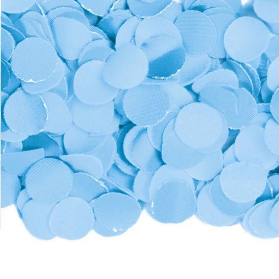 confetti babyblauw - 1kg 