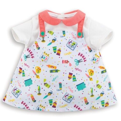 corolle poppenjurk little artist voor babypop - 30 cm