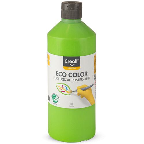 creall eco color plakkaatverf 500ml - licht groen