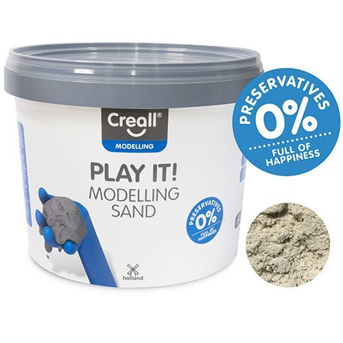 creall modelleer zand - 5 kg - naturel