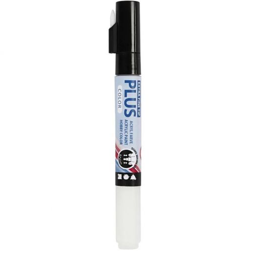 plus color marker acrylverf 0,7 mm - off white